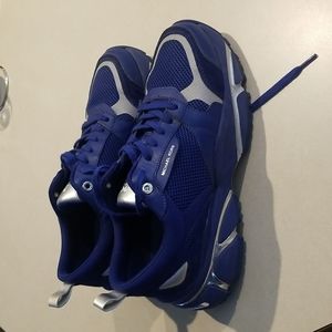 Blue Michael Kors Tennis Shoes Size 11
